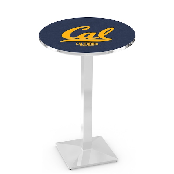 42" Chrome Cal Pub Table